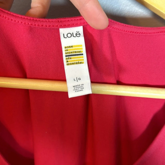 Lole Saffron Dress Tropical Pink Women’s Size Large NWT - Picture 5 of 10